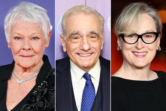 Judi Dench, Martin Scorsese, Meryl Streep