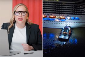 Citizen McCain with Meghan McCain, Carnival Triumph limps into port guided by tug boats February 14, 2013 in Mobile, Alabama.