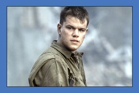 Matt Damon in Saving Private Ryan 