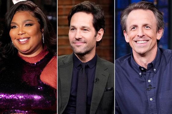 Lizzo mistakes Seth Meyers assistant for Paul Rudd
