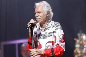 Joe Bonsall of The Oak Ridge Boys performs at the Ryman Auditorium on December 12, 2023 in Nashville, Tennessee