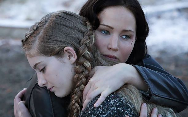 STOP, DROP, AND ROLL Jennifer Lawrence returns as Katniss to once again fight in The Hunger Games