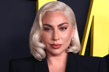 Lady Gaga attends Netflix's "Maestro" Los Angeles photo call at the Academy Museum of Motion Pictures on December 12, 2023 in Los Angeles, California.