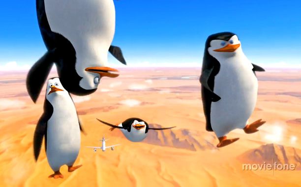 PENGUINS OF MADAGA-SCARE Flightless birds in frigh-- flight