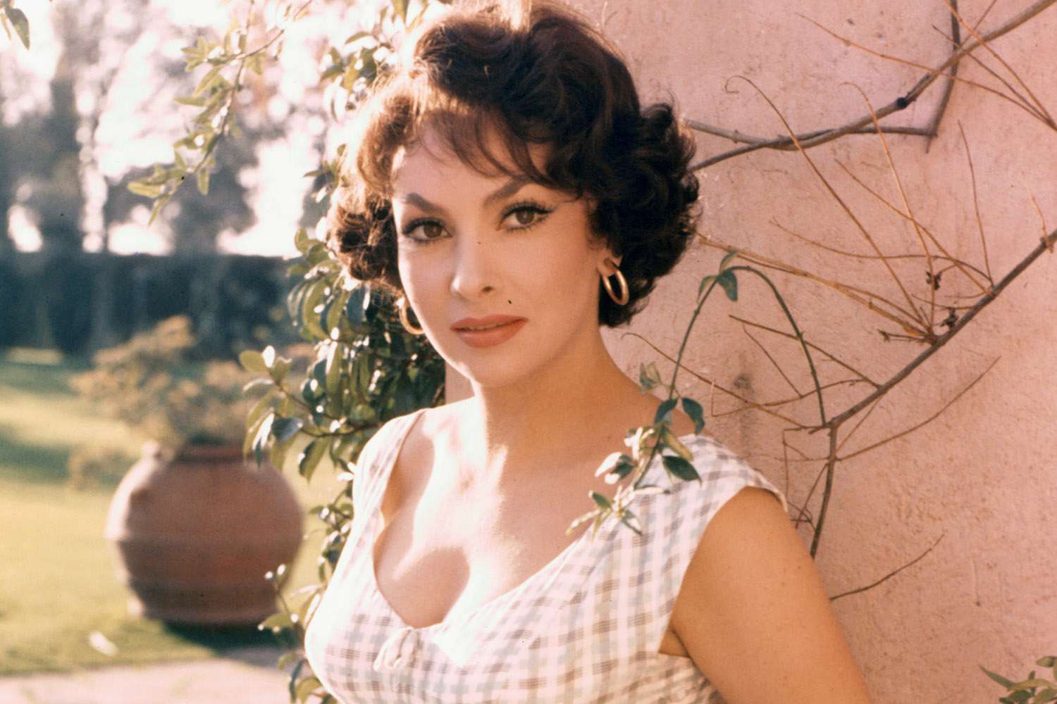 Gina Lollobrigida in publicity portrait for the film 'Woman Of Rome', 1954