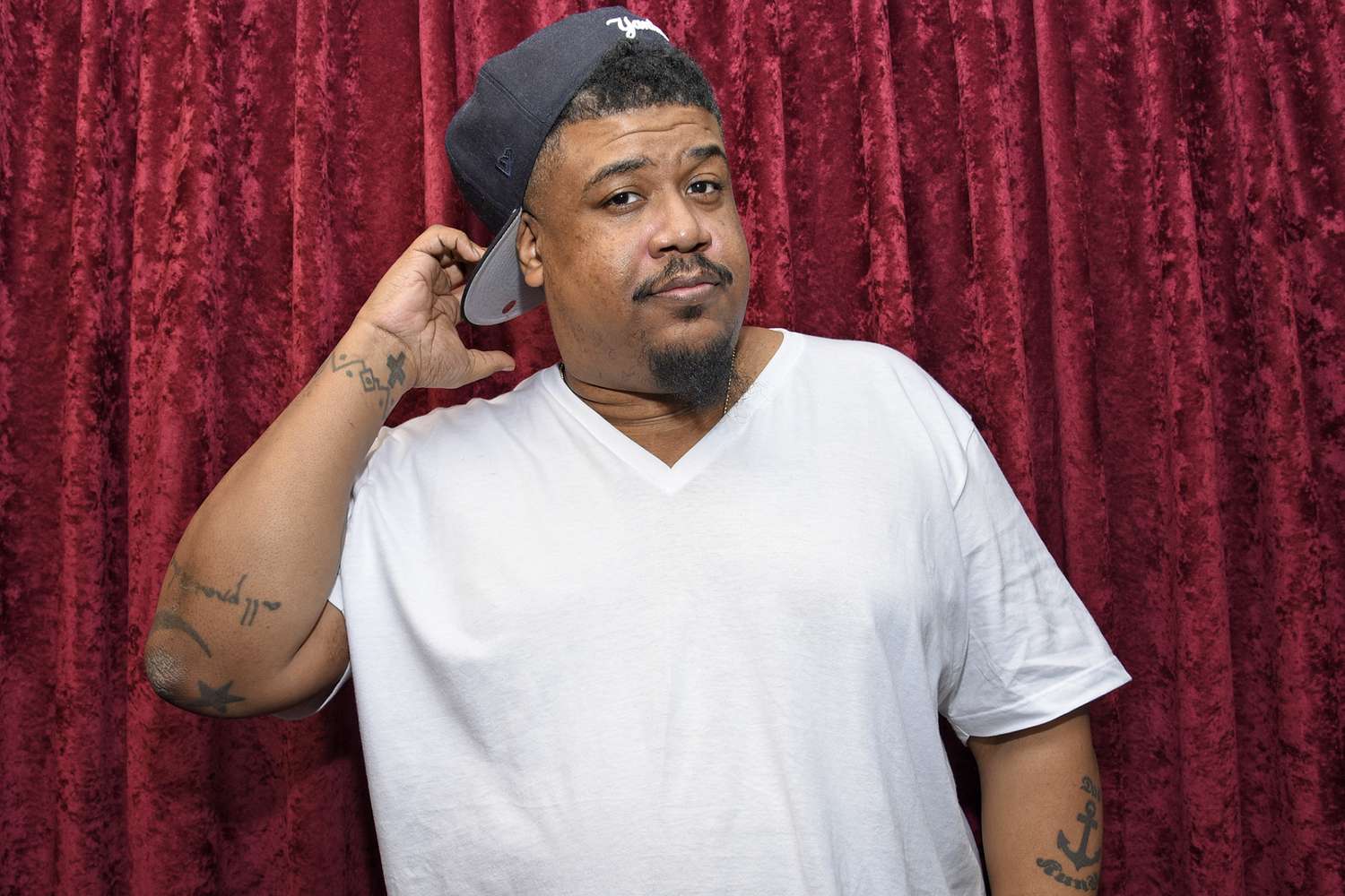 NEW YORK, NY - JUNE 02: David Jolicoeur AKA Trugoy the Dove of the band De La Soul visits 'Sway in the Morning' with Sway Calloway on Eminem's Shade 45 at the SiriusXM Studios on June 2, 2016 in New York City. (Photo by Matthew Eisman/Getty Images)