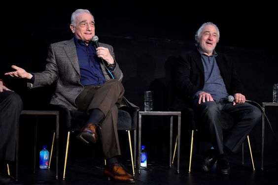 Martin Scorsese and actor Robert De Niro