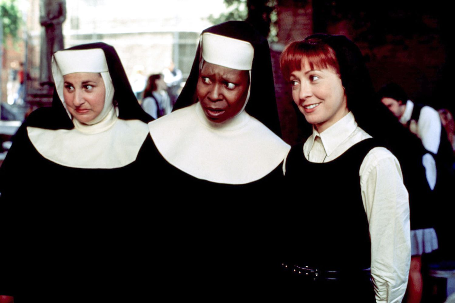 SISTER ACT, Whoopi Goldberg, Kathy Najimy, 1992