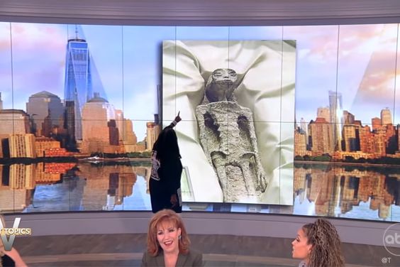 Whoopi Goldberg analyzes aliens on 'The View'