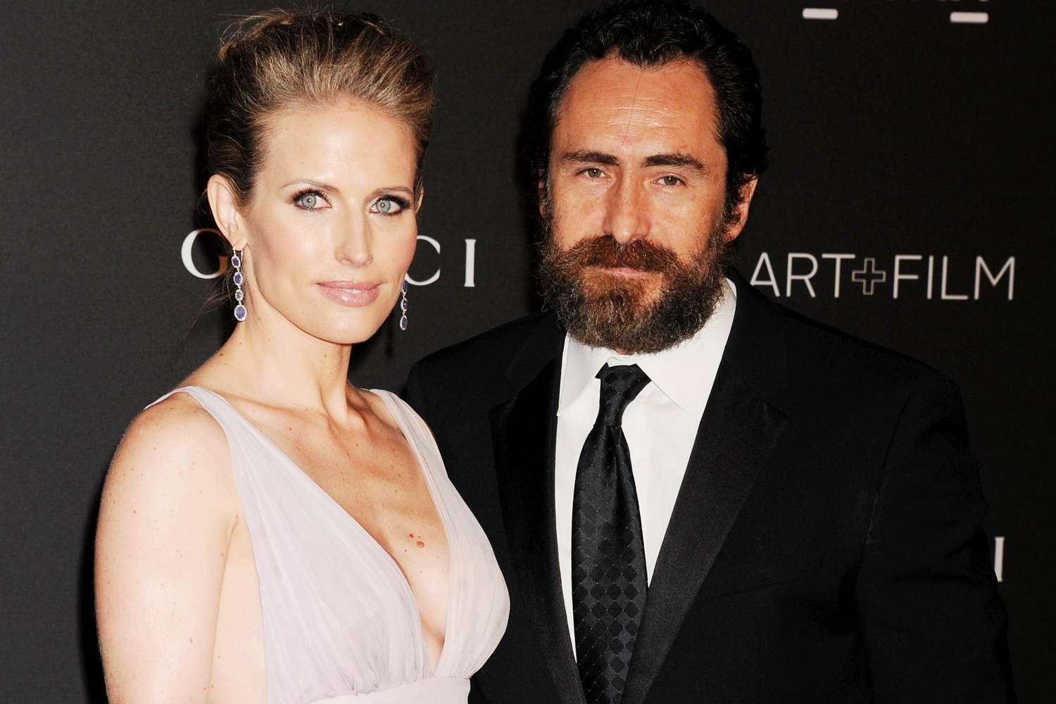 Stefanie Sherk and Demian Bichir