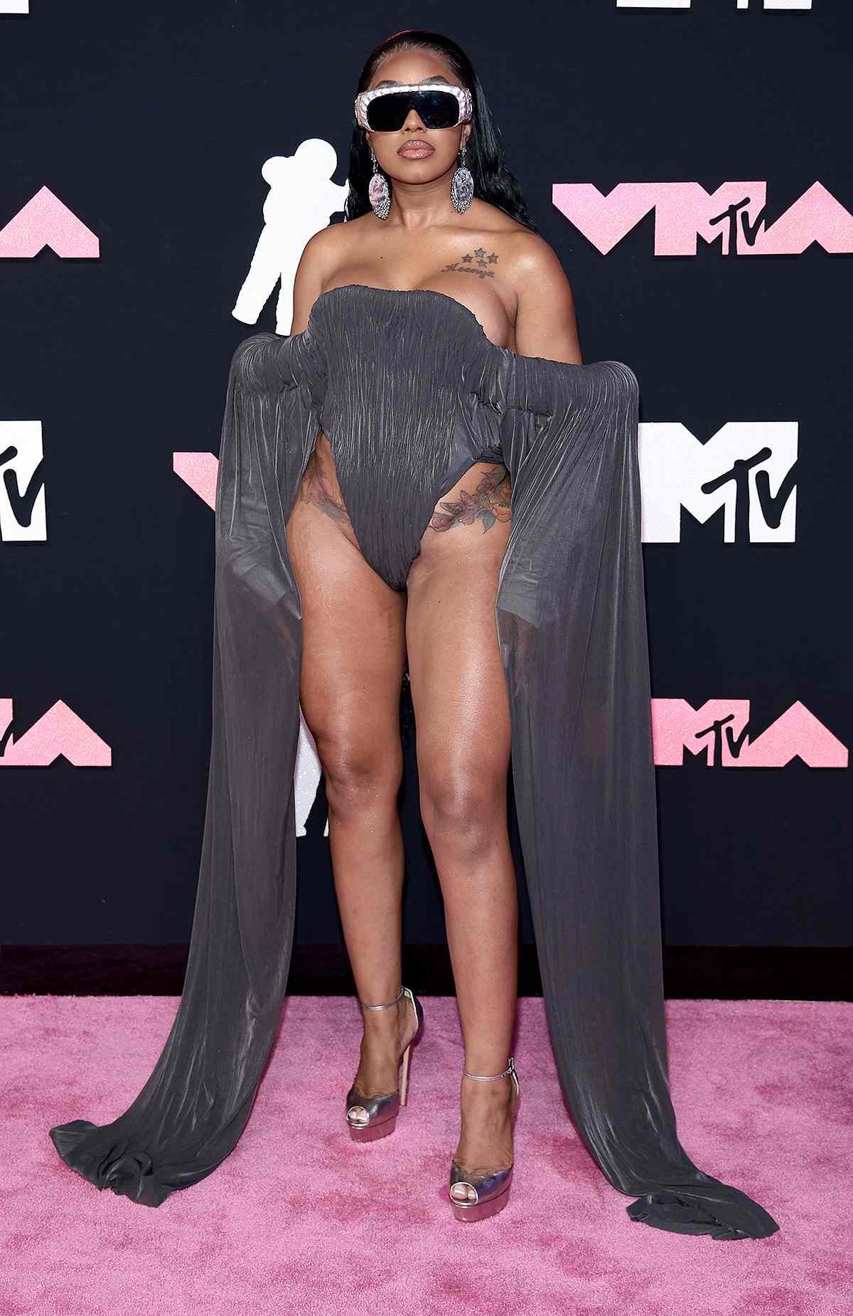 Yung Miami attends the 2023 MTV Video Music Awards at the Prudential Center on September 12, 2023 in Newark, New Jersey.