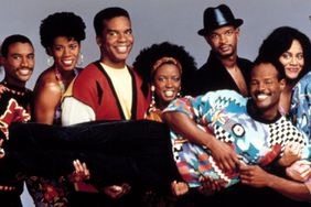 The cast of 'In Living Color' poses before the Wayans departures