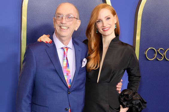 Reverend Steve Pieters and Jessica Chastain