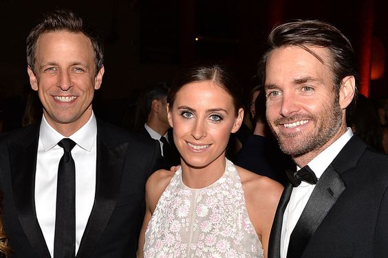 Seth Meyers, Alexi Ashe and Will Forte