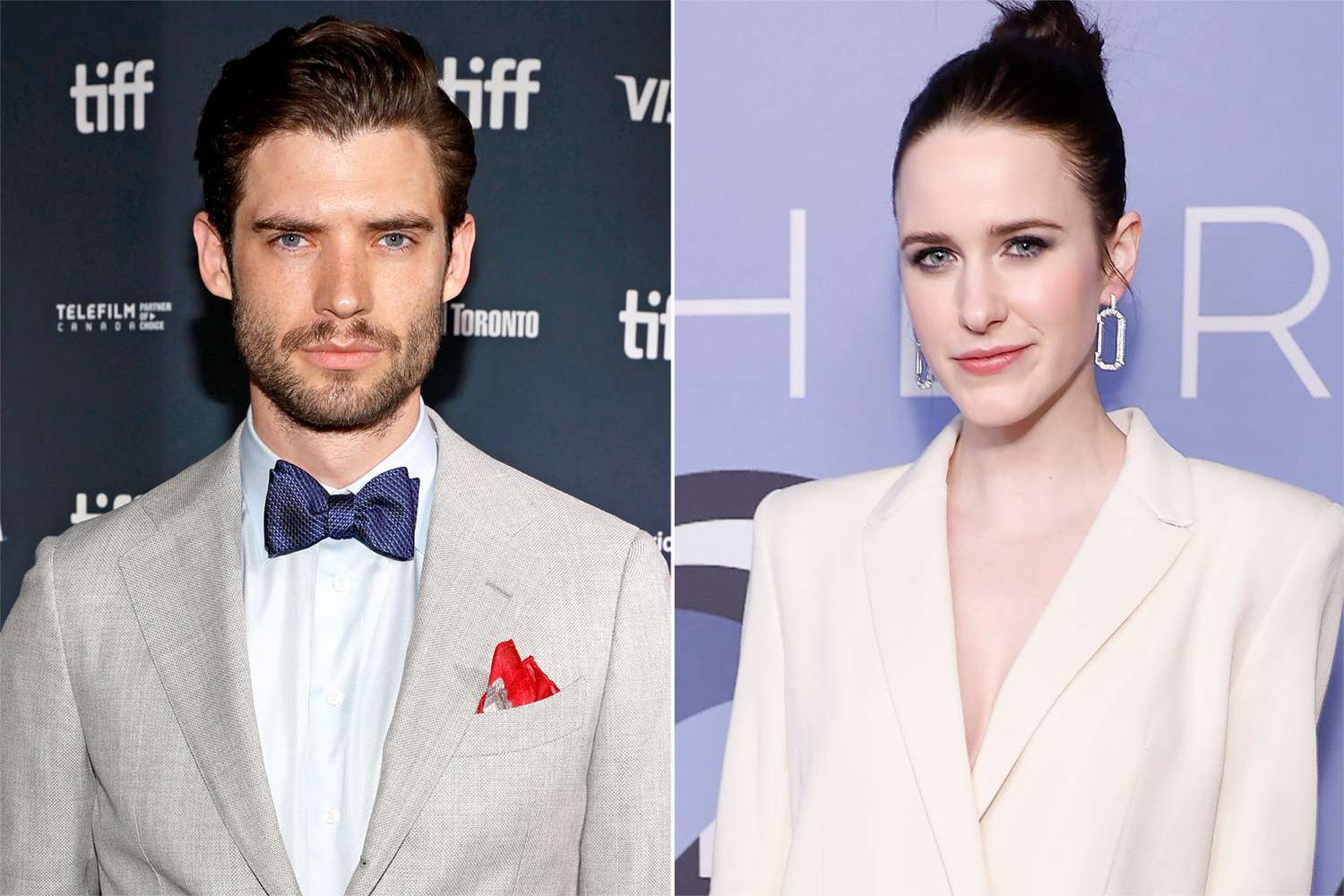 David Corenswet and Rachel Brosnahan