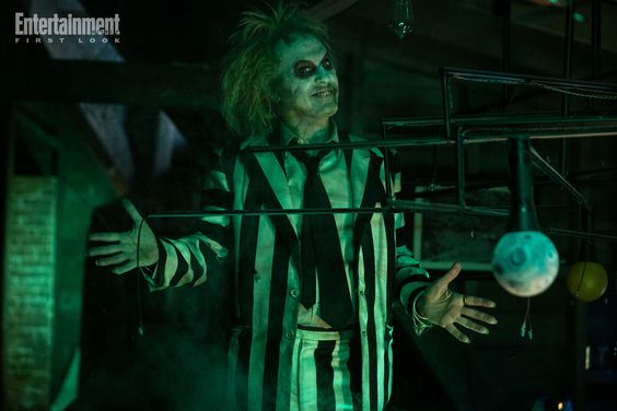 MICHAEL KEATON as Beetlejuice in Warner Bros. Picturesâ comedy, BEETLEJUICE BEETLEJUICE, a Warner Bros. Pictures release.