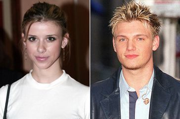 Melissa Schuman and Nick Carter