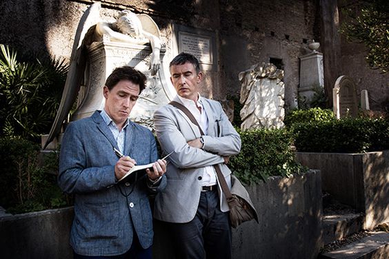 In this Continental sequel to the hilarious and touching 2010 road movie The Trip , Steve Coogan and Rob Brydon, playing themselves, go on another