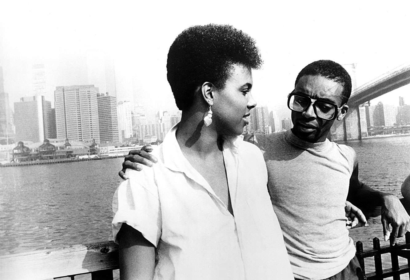 Tracy Camilla Johns and Spike Lee in 'She's Gotta Have It'