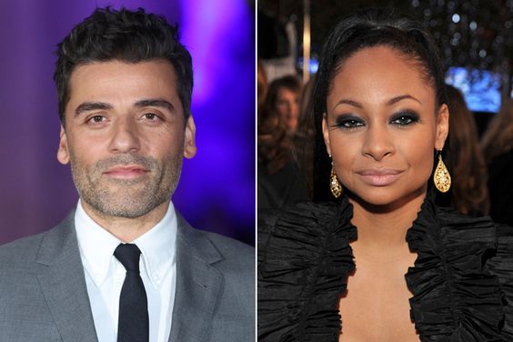 Oscar Isaac and Raven-Symoné