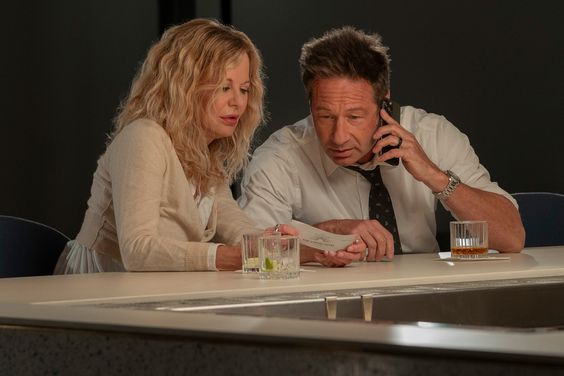 Meg Ryan and David Duchovny in Bleecker Street's WHAT HAPPENS LATER