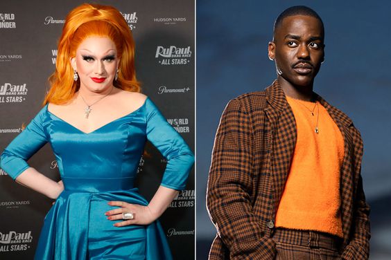 'Drag Race' star Jinkx Monsoon and Ncuti Gatwa of 'Doctor Who'