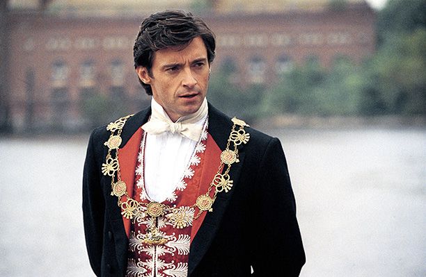 Hugh Jackman for Best Performance by an Actor in a Motion Picture &mdash; Comedy or Musical for Kate and Leopold (2002 Golden Globes)