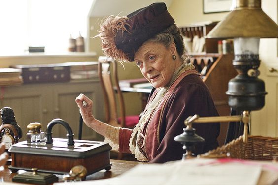 Maggie Smith Downton Abbey