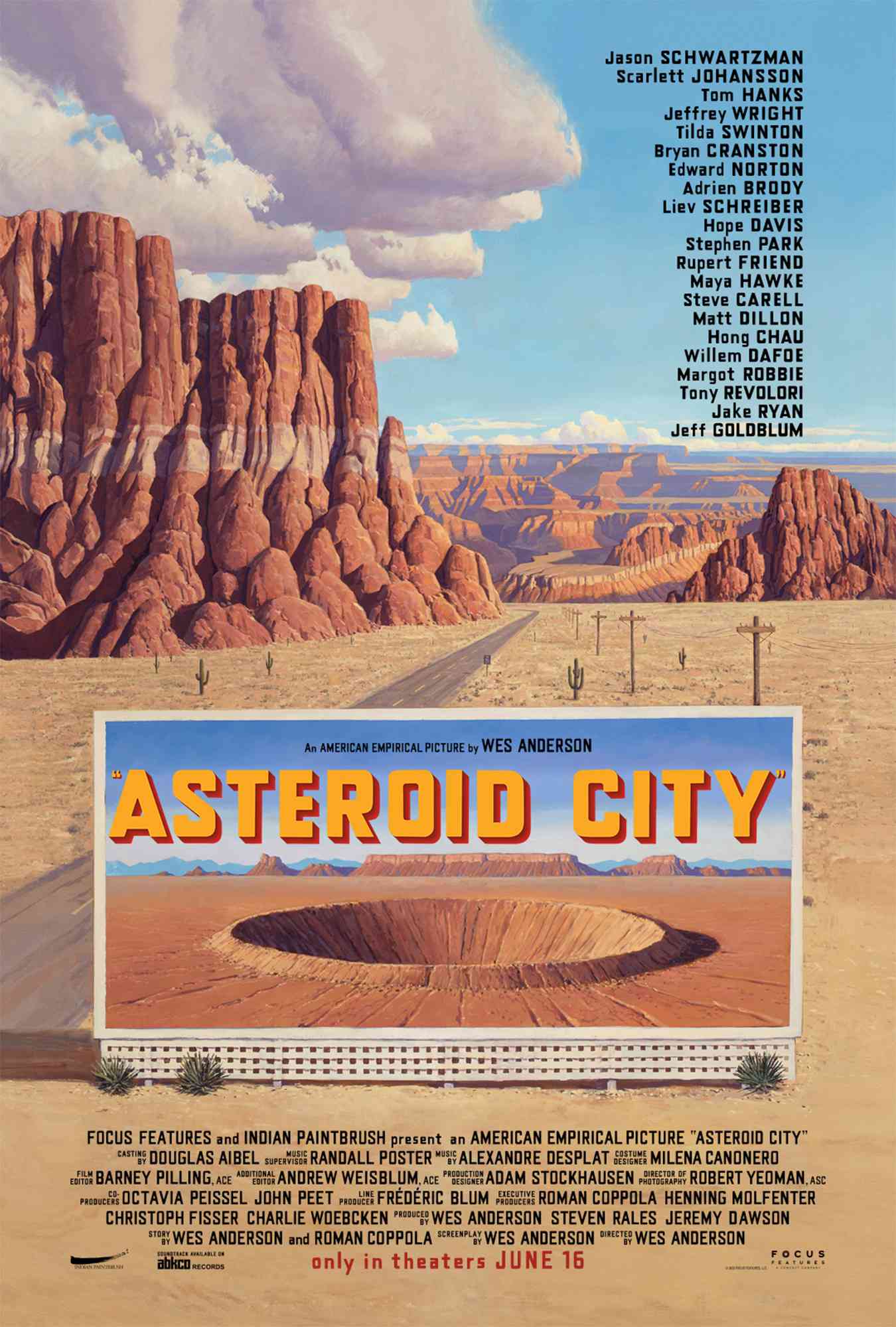 Asteroid City Poster