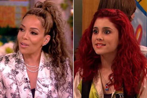 Sunny Hostin on The View, Ariana Grande in Victorious