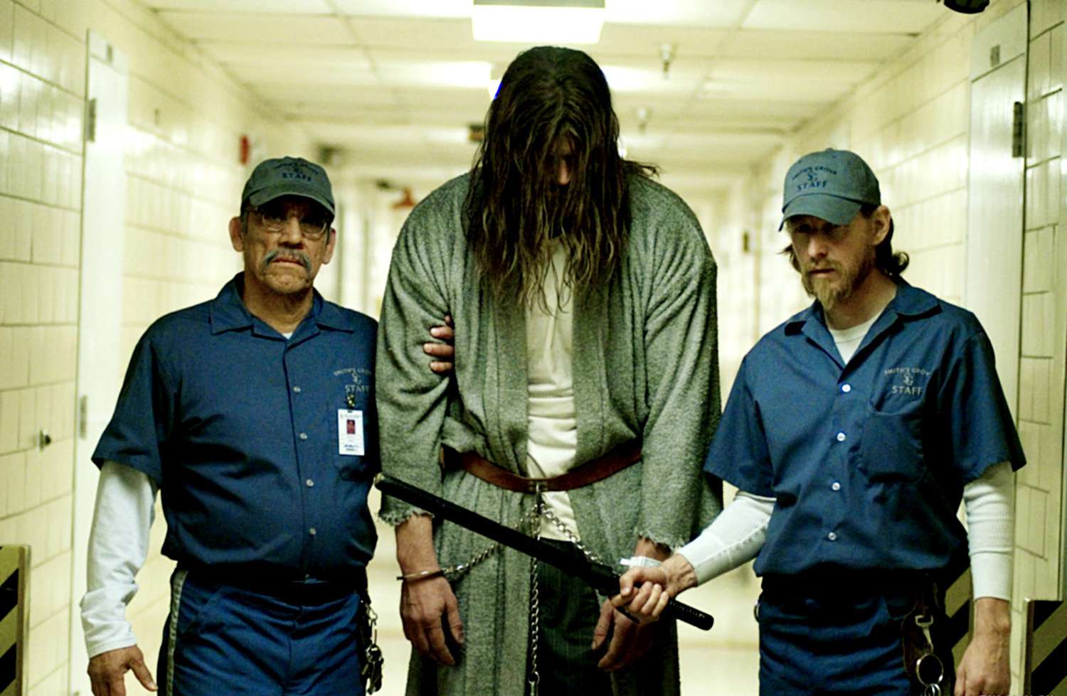 HALLOWEEN, Danny Trejo (left), Tyler Mane (center), 2007