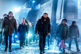 Daveed Diggs, Alison Wright, Roberto Urbina, Kwasi Thomas and Miranda Edwards in Snowpiercer 401