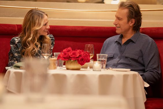 Sarah Jessica Parker's Carrie Bradshaw and John Corbett's Aidan Shaw in 'And Just Like That' season 2