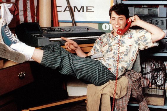 Matthew Broderick in 'Ferris Bueller's Day Off'