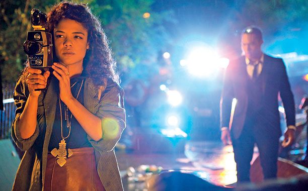 When she read the script for first-time feature director Justin Simien's campus satire Dear White People , Tessa Thompson ( For Colored Girls ) was