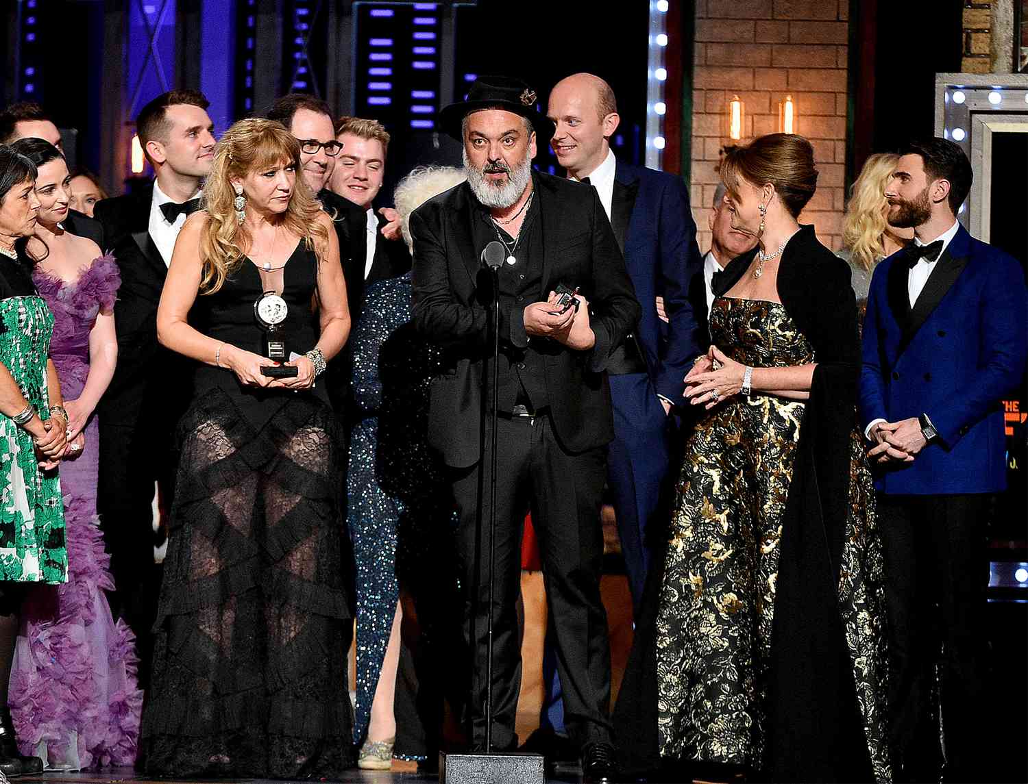 Jez Butterworth and the cast and crew of The Ferryman