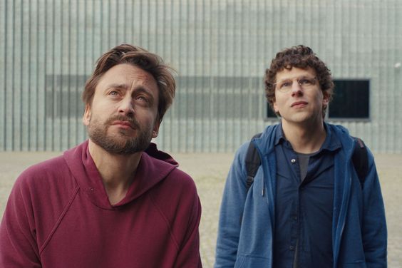 Kieran Culkin and Jesse Eisenberg appear in A Real Pain by Jesse Eisenberg