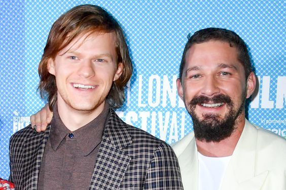 Lucas Hedges and Shia LaBeouf