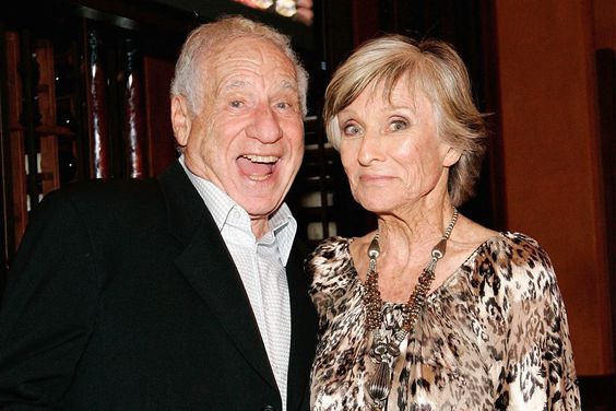 Mel Brooks and Cloris Leachman