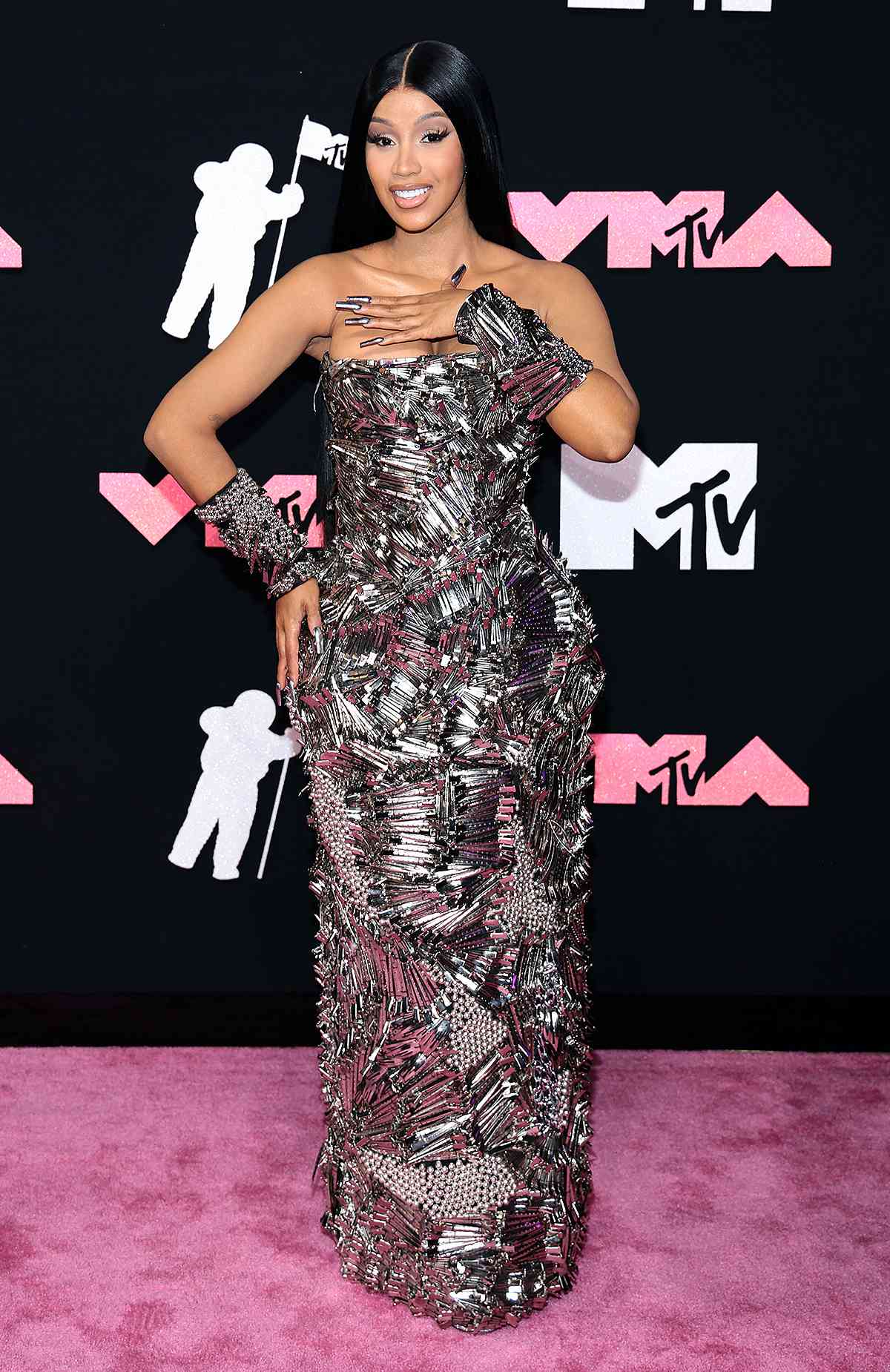 Cardi B attends the 2023 MTV Video Music Awards at the Prudential Center on September 12, 2023 in Newark, New Jersey.