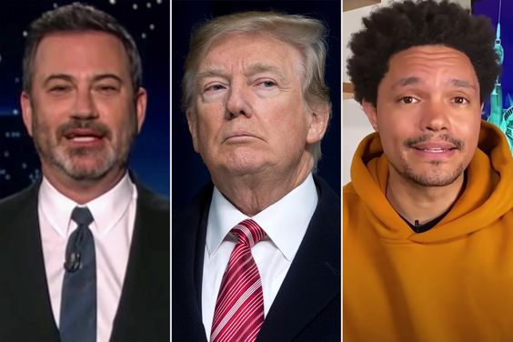 Jimmy Kimmel Live; Donald Trump; Daily Show with Trevor Noah