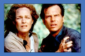 Helen Hunt and Bill Paxton in Twister