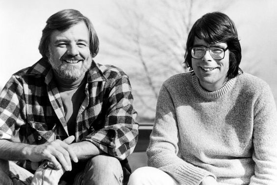 CREEPSHOW, director George Romero, writer Stephen King on set, 1982, (c) Warner Brothers/courtesy Ev