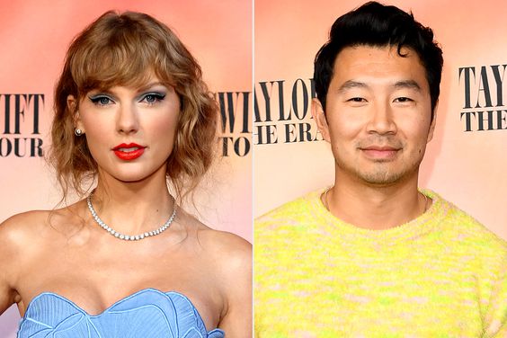 Taylor Swift and Simu Liu