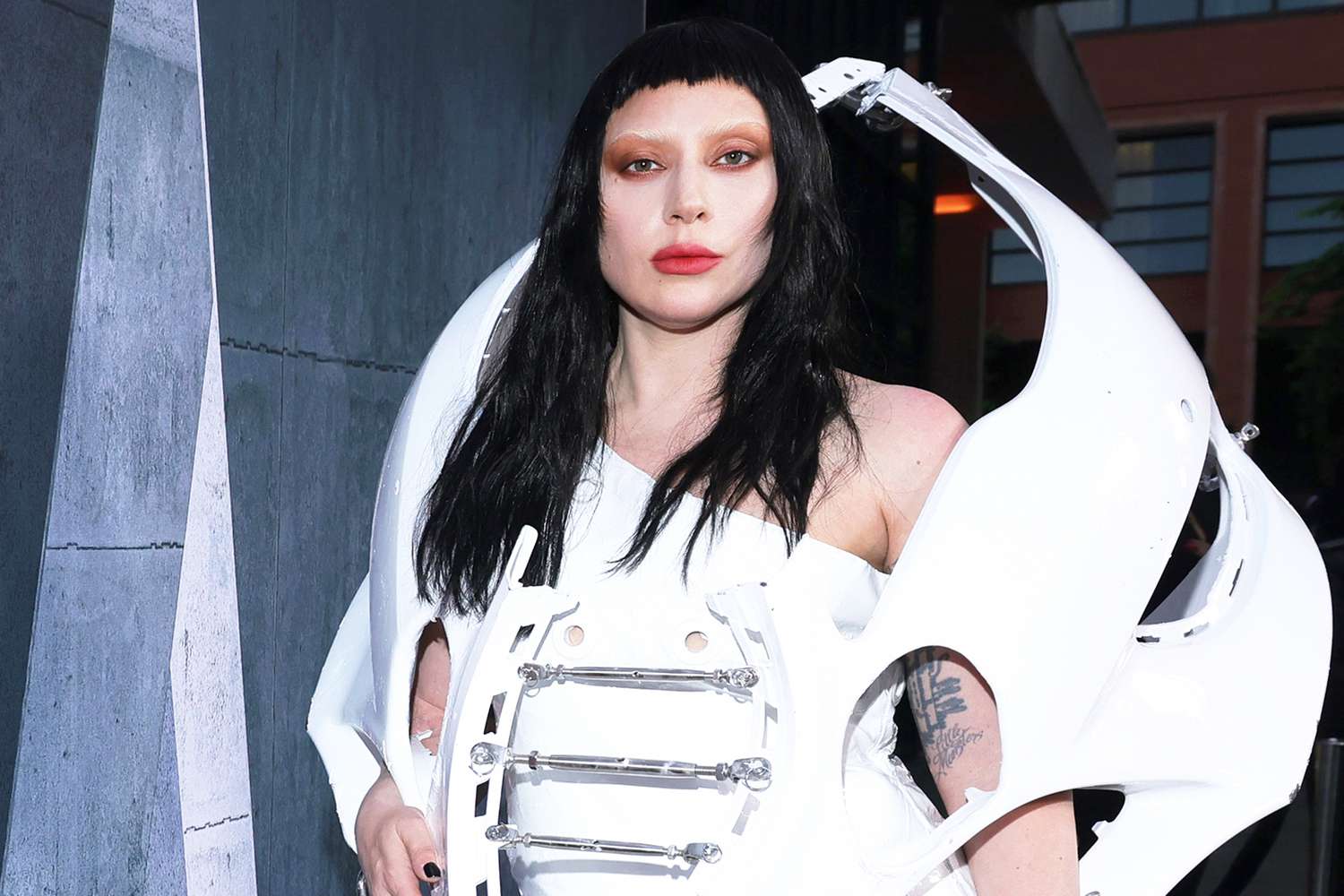  Lady Gaga attends The World Premiere Fan Screening Of HBO Original Gaga Chromatica Ball at Nya Studios on May 23, 2024 in Los Angeles, California.