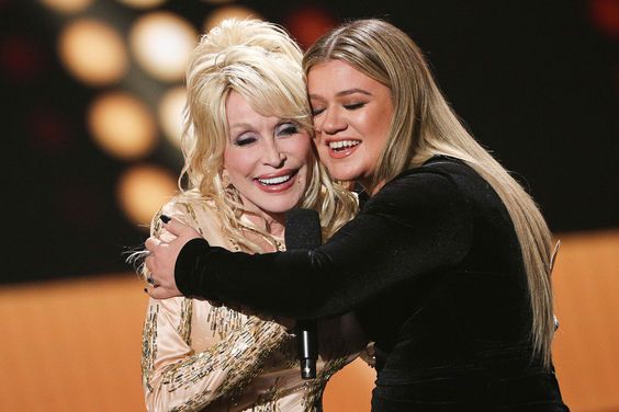 Dolly Parton and Kelly Clarkson Academy of Country Music Awards, Show, Las Vegas, Nevada, USA - 07 Mar 2022