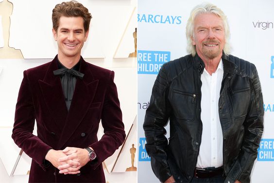 Andrew Garfield, Richard Branson