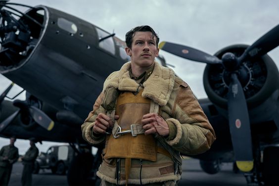 Episode 1. Callum Turner in "Masters of the Air," premiering January 26, 2024 on Apple TV+