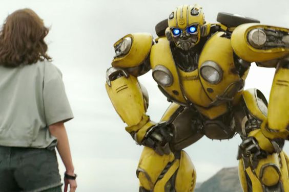 Bumblebee Trailer screen grabCredit: Paramount Pictures