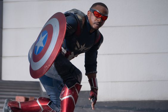 Anthony Mackie as Sam Wilson/Captain America in Marvel Studios' CAPTAIN AMERICA: BRAVE NEW WORLD